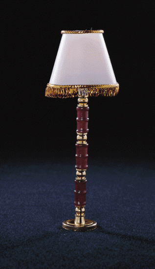 CK4306 Fringed Shade Floor Lamp - Click Image to Close