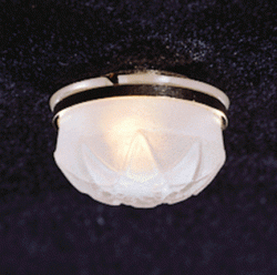 CK3717 Ceiling Lamp w/Removable Frosted Shade