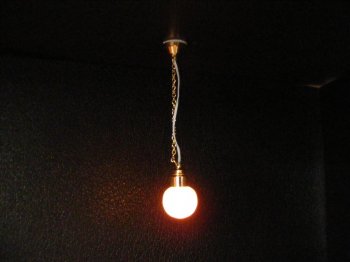 CK3377 Hanging Lamp with Removable Globe