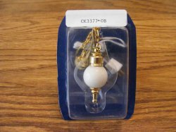 CK3377-OB Hanging Lamp w/Removable Globe