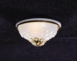 CK3716 Large Ceiling Lamp w/Ornamental Shade