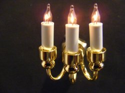 CK4008 3-Candle Grand Wall Sconce