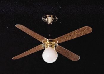 CK3953 Ceiling Fan w/Removable Globe