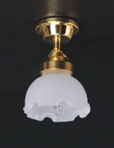 CK3719 Fluted Shade Ceiling Lamp